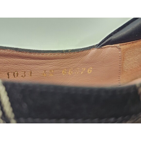 BEAUTIFEEL 42 Cella Suede Patent Leather Lace Up Sneakers Shoes Comfort - Picture 8 of 9